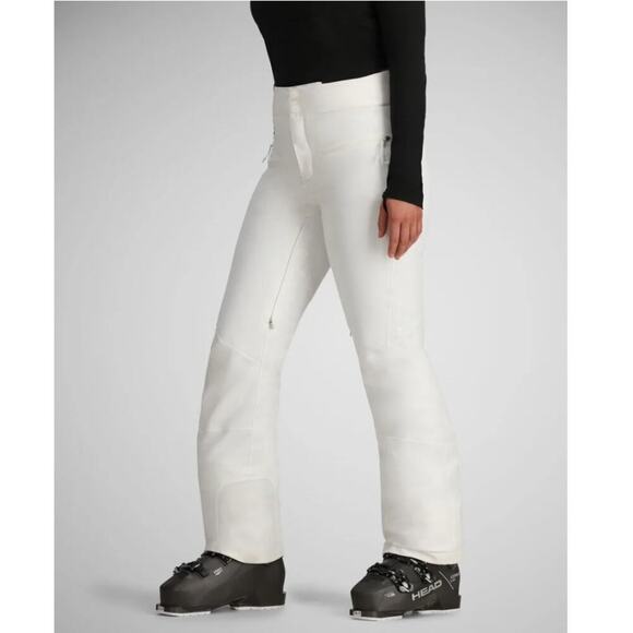 Obermeyer Women's White Bliss Pant Bottom Size 16 Short - Picture 3 of 8